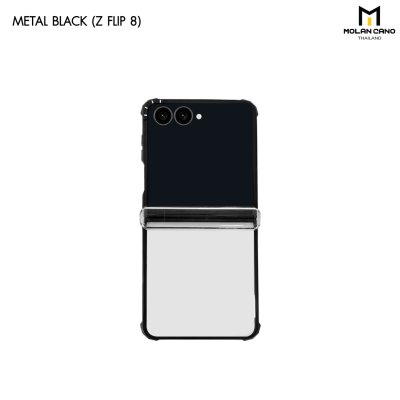 Molan Cano Metal Black เคสใส Samsung Galaxy Z Flip 8 / Fold 8 / Fold 8 Ultra