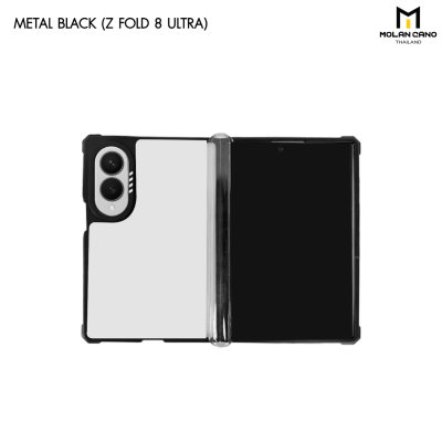 Molan Cano Metal Black เคสใส Samsung Galaxy Z Flip 8 / Fold 8 / Fold 8 Ultra