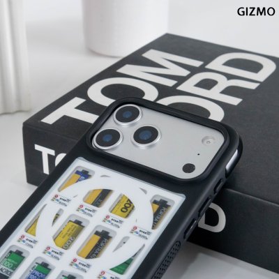 GIZMO WWPC Metal Black Case with MagSafe Film Vending เคสลายตู้ฟิล์ม ขอบดำเมทัลลิก iPhone 17