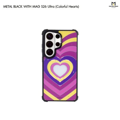 Molan Cano Metal Black with MagSafe เคส Samsung S26 Ultra