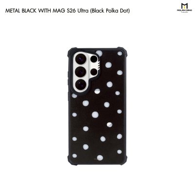 Molan Cano Metal Black with MagSafe เคส Samsung S26 Ultra