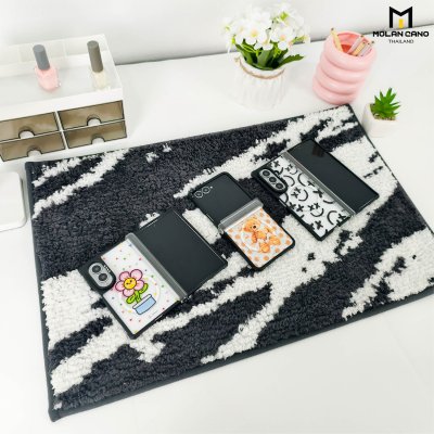 Molan Cano Metal Black Mag Printing เคสหรับ Samsung Galaxy Z Fold 8 Ultra