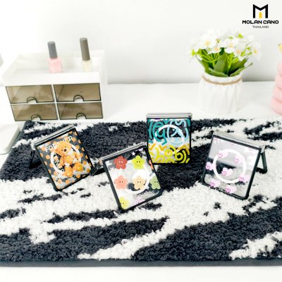 Molan Cano Metal Black Mag Printing เคสหรับ Samsung Galaxy Z Flip 8