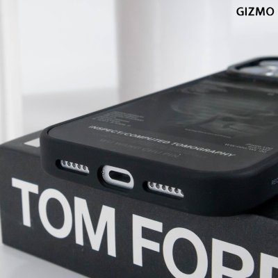 GIZMO WWPC Metal Black Case with MagSafe Computed Tomography เคสมือถือลายสแกนกะโหลก Metal iPhone 17