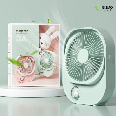 MIFFY x Mipow Desktop Fan พัดลมตั้งโต๊ะแบบชาร์จไฟ รุ่น MF13