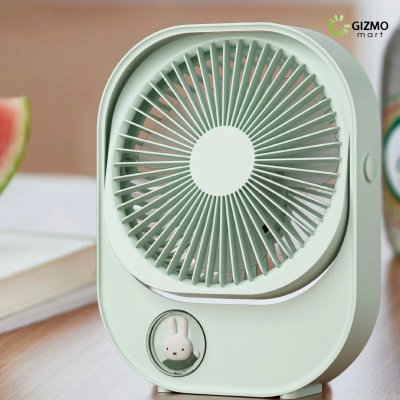 MIFFY x Mipow Desktop Fan พัดลมตั้งโต๊ะแบบชาร์จไฟ รุ่น MF13