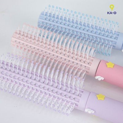 KA-O หวีกลมไดร์ผม Hairbrush หวีม้วนกลม เหมาะสำหรับไว้ม้วนผม Magic รุ่น MJ116