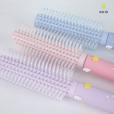 KA-O หวีกลมไดร์ผม Hairbrush หวีม้วนกลม เหมาะสำหรับไว้ม้วนผม Magic รุ่น MJ116