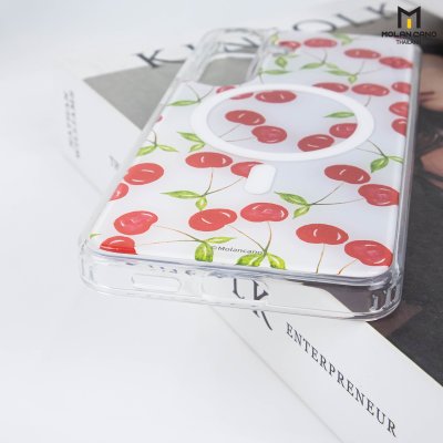 Molan Cano for Samsung S25 FE Crystal Magsafe 2in1 Case Clear เคสใส เคสซัมซุงสกีนลาย รองรับชาร์จไร้สาย