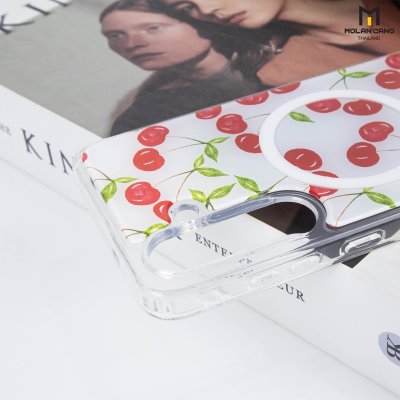 Molan Cano for Samsung S25 FE Crystal Magsafe 2in1 Case Clear เคสใส เคสซัมซุงสกีนลาย รองรับชาร์จไร้สาย