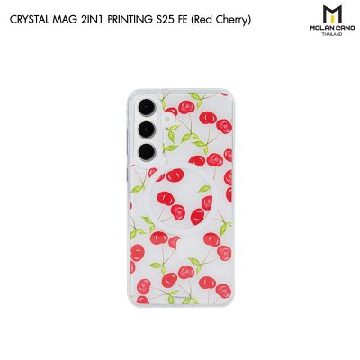 Molan Cano for Samsung S25 FE Crystal Magsafe 2in1 Case Clear เคสใส เคสซัมซุงสกีนลาย รองรับชาร์จไร้สาย