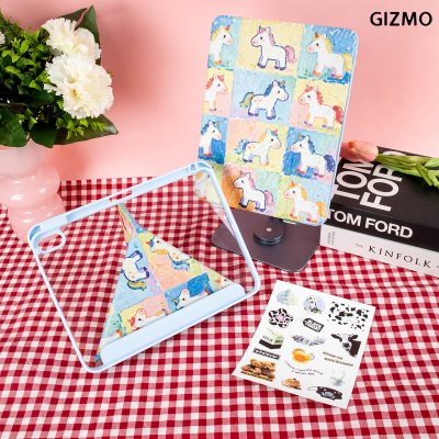Gizmo iPad Case เคสไอแพด  Multi-Stand Back Clear Printing with Pencil Holder  ลายกราฟิกสุดน่ารัก พร้อมช่องเก็บปากกา