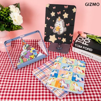 Gizmo iPad Case เคสไอแพด  Multi-Stand Back Clear Printing with Pencil Holder  ลายกราฟิกสุดน่ารัก พร้อมช่องเก็บปากกา