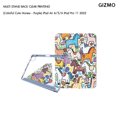 Gizmo iPad Case เคสไอแพด  Multi-Stand Back Clear Printing with Pencil Holder  ลายกราฟิกสุดน่ารัก พร้อมช่องเก็บปากกา