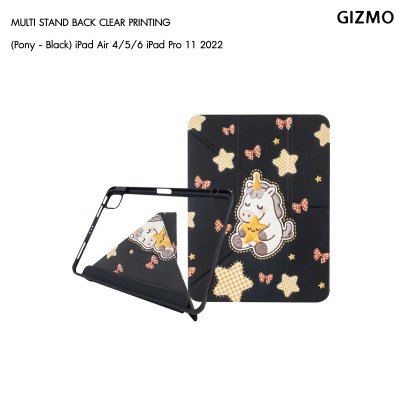 Gizmo iPad Case เคสไอแพด  Multi-Stand Back Clear Printing with Pencil Holder  ลายกราฟิกสุดน่ารัก พร้อมช่องเก็บปากกา