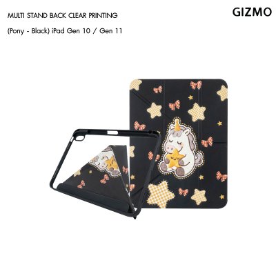 Gizmo iPad Case เคสไอแพด  Multi-Stand Back Clear Printing with Pencil Holder  ลายกราฟิกสุดน่ารัก พร้อมช่องเก็บปากกา