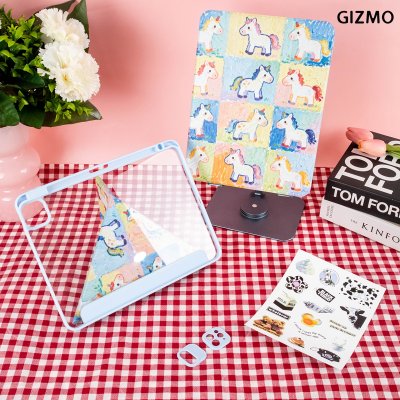 Gizmo iPad Case เคสไอแพด  Multi-Stand Back Clear Printing with Pencil Holder  ลายกราฟิกสุดน่ารัก พร้อมช่องเก็บปากกา