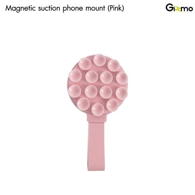 Gizmo GG-031 Magnetic Suction Phone Mount แผ่นดูดติดกระจกวางโทรศัพท์พร้อมสายคล้องมือซิลิโคน