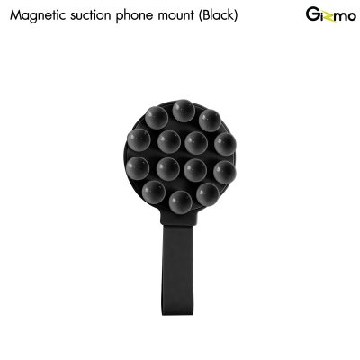 Gizmo GG-031 Magnetic Suction Phone Mount แผ่นดูดติดกระจกวางโทรศัพท์พร้อมสายคล้องมือซิลิโคน