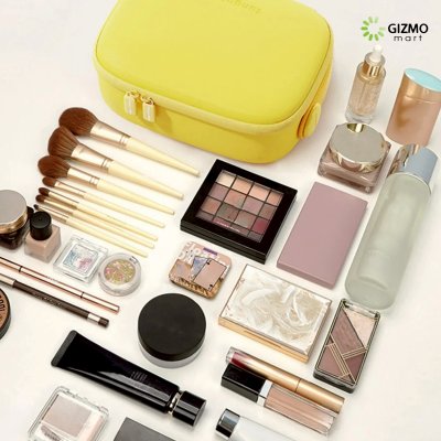 Fungoofun Make up Mirror Bag กระเป๋าใส่เครื่องสำอาง+กระจก+ไฟ 3 มิติ กระเป๋าจัดระเบียบเครื่องสำอาง กันน้ํา รุ่น F536