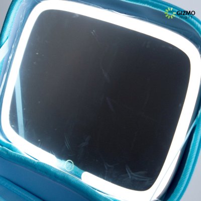 Fungoofun Make up Mirror Bag กระเป๋าใส่เครื่องสำอาง+กระจก+ไฟ 3 มิติ กระเป๋าจัดระเบียบเครื่องสำอาง กันน้ํา รุ่น F536