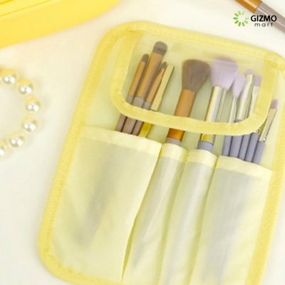 Fungoofun Make up Mirror Bag กระเป๋าใส่เครื่องสำอาง+กระจก+ไฟ 3 มิติ กระเป๋าจัดระเบียบเครื่องสำอาง กันน้ํา รุ่น F536
