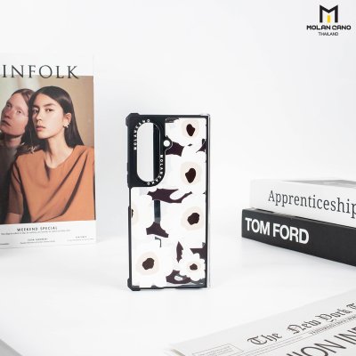 เคสใส Molan Cano สกีนลาย Samsung Z Fold 7 Metal Black with Magsafe