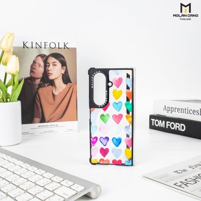 เคสใส Molan Cano สกีนลาย Samsung Z Fold 7 Metal Black with Magsafe