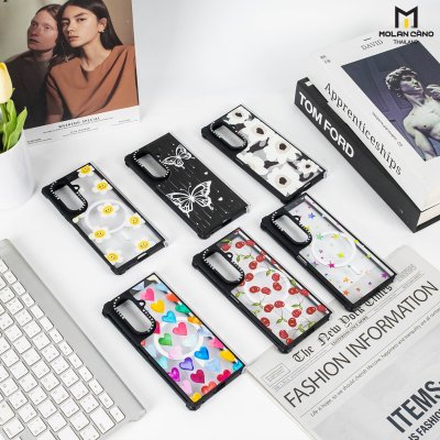 เคสใส Molan Cano สกีนลาย Samsung Z Fold 7 Metal Black with Magsafe