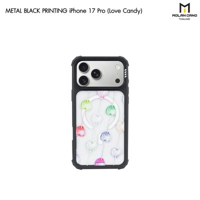 Molan Cano Metal Black with MagSafe iPhone 17