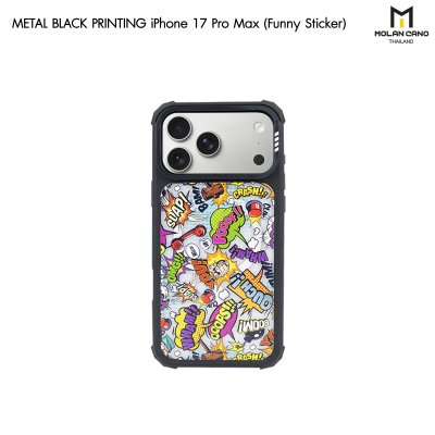 Molan Cano Metal Black with MagSafe iPhone 17