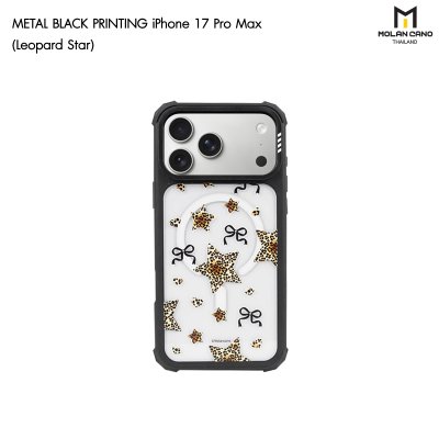 Molan Cano Metal Black with MagSafe iPhone 17