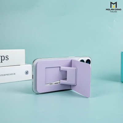 Molan Cano Magnetic Pocket Tripod Stand ขาตั้ง Smartphone พร้อมช่องเก็บบัตร แบบแม่เหล็ก