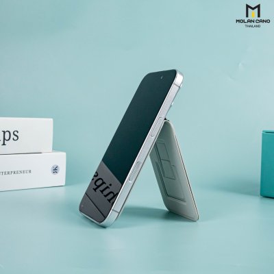Molan Cano Magnetic Pocket Tripod Stand ขาตั้ง Smartphone พร้อมช่องเก็บบัตร แบบแม่เหล็ก