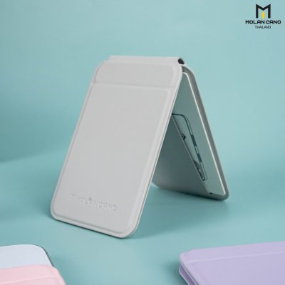 Molan Cano Magnetic Pocket Tripod Stand ขาตั้ง Smartphone พร้อมช่องเก็บบัตร แบบแม่เหล็ก