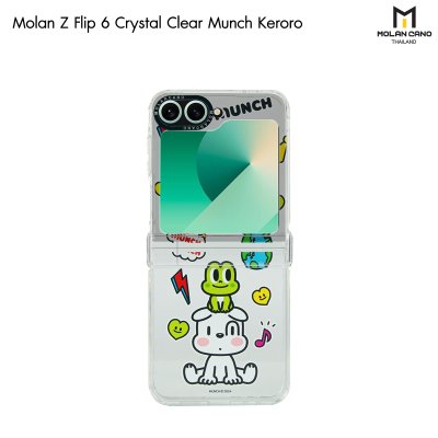 เคส Molan Cano Z Flip 6 ใสลายสวย กันกระแทก