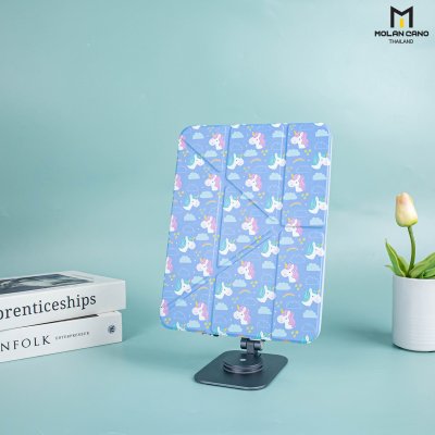Molan Cano Printing Case เคสไอแพด iPad Gen10 Multi stand หลังใส ฝาพับ สกีนลาย มีช่องเก็บปากกา
