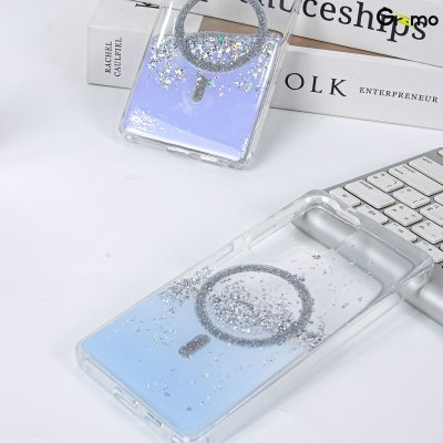 Gizmo Moonlight Series Magsafe เคสใสกลิตเตอร์ กันรอยขีดข่วน กันกระแทก สำหรับซัมซุง s25ultra