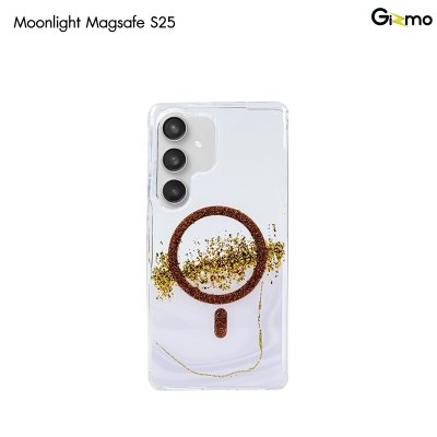 Gizmo Moonlight Series Magsafe เคสใสกลิตเตอร์ กันรอยขีดข่วน กันกระแทก สำหรับซัมซุง s25ultra
