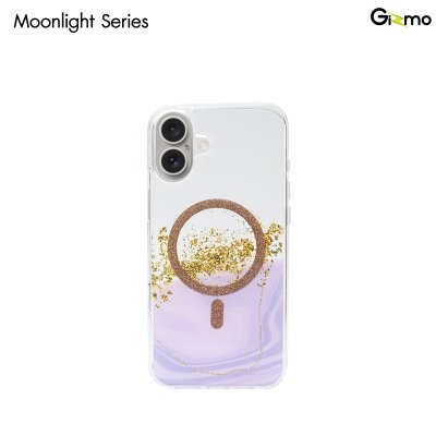 Gizmo Moonlight Series Magsafe เคสใสกลิตเตอร์ กันรอยขีดข่วน กันกระแทก สำหรับไอโฟน 16/16promax