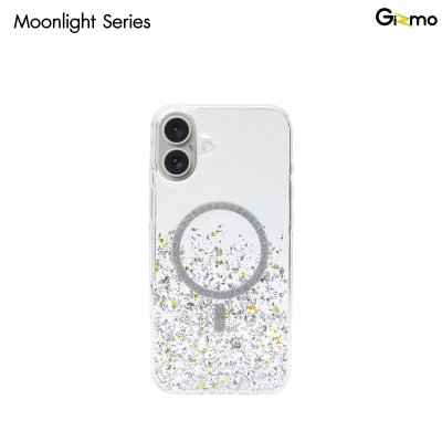 Gizmo Moonlight Series Magsafe เคสใสกลิตเตอร์ กันรอยขีดข่วน กันกระแทก สำหรับไอโฟน 16/16promax
