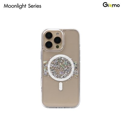 Gizmo Moonlight Series Magsafe เคสใสกลิตเตอร์ กันรอยขีดข่วน กันกระแทก สำหรับไอโฟน 16/16promax