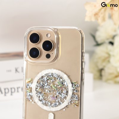 Gizmo Moonlight Series Magsafe เคสใสกลิตเตอร์ กันรอยขีดข่วน กันกระแทก สำหรับไอโฟน 16/16promax