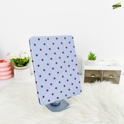 Gizmo เคส iPad Multistand Back Clear Case Polka Dot ฝาพับ Origami หลังใส ลายจุด มีช่องเก็บปากกา iPad Air 4-8/Pro 11(2022)/Gen 10-11
