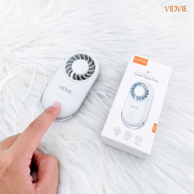 VIDVIE Mini Ultra-thin Card-Type Fan พัดลมพกพาขนาดจิ๋ว ดีไซน์ทรงการ์ด รุ่น FN10