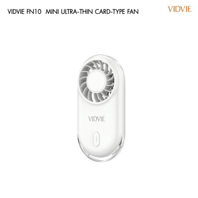 VIDVIE Mini Ultra-thin Card-Type Fan พัดลมพกพาขนาดจิ๋ว ดีไซน์ทรงการ์ด รุ่น FN10