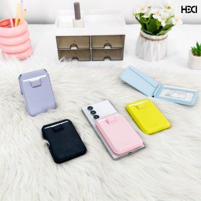 HDD Folding Bracket Card Bag MagSafe ที่ใส่บัตรพร้อมขาตั้งแม่เหล็ก รุ่น HS-020