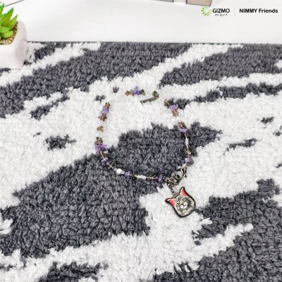 Nimmy Friend Mobile Phone Chain สายคล้องข้อมือถือประดับลูกปัดและจี้ปัก 3D