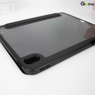 Gizmo New Jersey 2in1 Magnetic Case เคสถอดฝาได้ ฝาสีดำ-หลังใส iPad หลังใส ฝาพับ สกีนลาย มีช่องเก็บปากกา