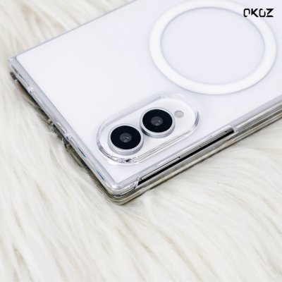 OKOZ ICE magsafe case for Samsung Z fold 8 series เคสใสแม่เหล็ก MagSafe